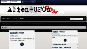 What Alienhub.com website looked like in 2014 (10 years ago)