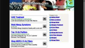 What Allergyreliefstore.com website looked like in 2014 (10 years ago)