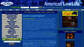 What Americanlowlife.com website looked like in 2014 (10 years ago)
