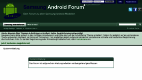 What Androidsforum.de website looked like in 2014 (10 years ago)