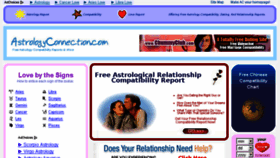 What Astrologyconnection.com website looked like in 2014 (10 years ago)
