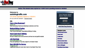 What Autoblogtraffic.com website looked like in 2014 (10 years ago)