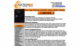 What Auctionbdi.com website looked like in 2014 (10 years ago)