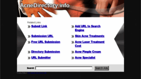 What Acnedirectory.info website looked like in 2014 (10 years ago)