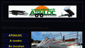 What Atouloc.fr website looked like in 2014 (10 years ago)
