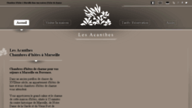 What Acanthes13.com website looked like in 2014 (10 years ago)