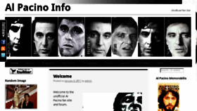 What Alpacino.info website looked like in 2014 (10 years ago)
