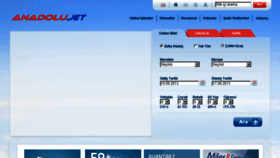 What Anadolujet.eu website looked like in 2014 (10 years ago)