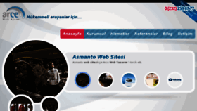What Arceyazilim.com website looked like in 2014 (10 years ago)