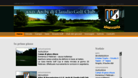 What Archidiclaudiogolf.it website looked like in 2014 (10 years ago)