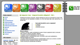 What Asiguracasa.ro website looked like in 2014 (10 years ago)