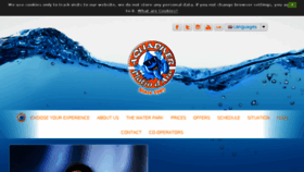 What Aquadiver.com website looked like in 2014 (10 years ago)