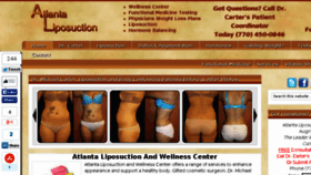 What Atlanta-liposuction.com website looked like in 2014 (10 years ago)