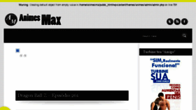What Animesmax.com website looked like in 2014 (10 years ago)