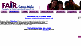 What Autismmedia.org website looked like in 2014 (10 years ago)