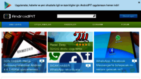 What Androidpit.com.tr website looked like in 2014 (10 years ago)