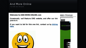 What And-more-online.com website looked like in 2014 (10 years ago)