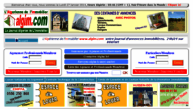 What Algim.com website looked like in 2014 (10 years ago)