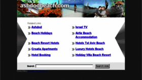 What Ashdodbeach.com website looked like in 2014 (10 years ago)