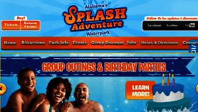 What Alabamaadventure.com website looked like in 2014 (10 years ago)