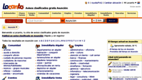 What Asuncion.locanto.com.py website looked like in 2014 (10 years ago)