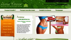 What Avenue-minceur.fr website looked like in 2014 (10 years ago)