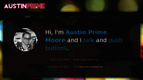 What Austinpri.me website looked like in 2014 (10 years ago)