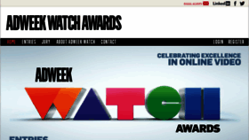 What Adweekwatchawards.com website looked like in 2014 (10 years ago)