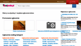 What Adpedia.pl website looked like in 2014 (10 years ago)