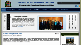 What Ardhi.go.tz website looked like in 2014 (10 years ago)