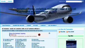 What Az-aviation.com website looked like in 2014 (10 years ago)