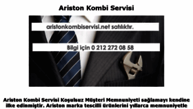 What Aristonkombiservisi.net website looked like in 2014 (10 years ago)