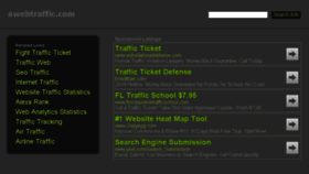 What Awebtraffic.com website looked like in 2014 (10 years ago)