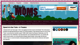 What Atlmomsonthemove.com website looked like in 2014 (10 years ago)