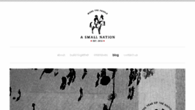 What Asmallnation.com website looked like in 2014 (10 years ago)