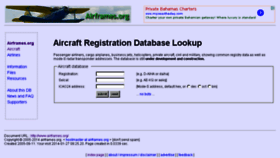 What Airframes.org website looked like in 2014 (10 years ago)