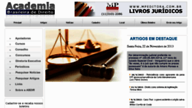 What Abdir.com.br website looked like in 2014 (10 years ago)