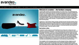 What Avandeo.fr website looked like in 2014 (10 years ago)