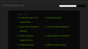 What Androidapks.org website looked like in 2014 (10 years ago)