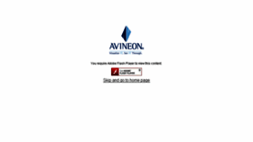 What Avineon.com website looked like in 2014 (10 years ago)