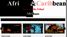 What Afribean.com website looked like in 2014 (10 years ago)