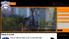 What Ar-tech.in website looked like in 2014 (10 years ago)