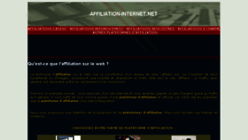 What Affiliation-internet.net website looked like in 2014 (10 years ago)
