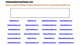 What Arkansasattorneyfinder.com website looked like in 2014 (10 years ago)