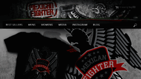 What Allfighters.com website looked like in 2014 (9 years ago)