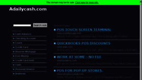 What Adailycash.com website looked like in 2014 (10 years ago)