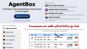 What Agentbox.com website looked like in 2014 (10 years ago)