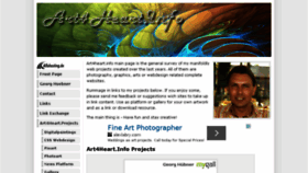 What Art4heart.info website looked like in 2014 (10 years ago)
