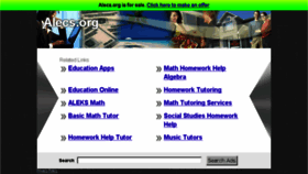 What Alecs.org website looked like in 2014 (11 years ago)