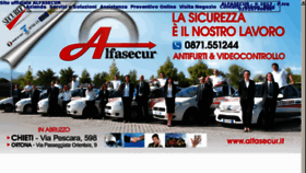 What Alfasecur.it website looked like in 2014 (10 years ago)